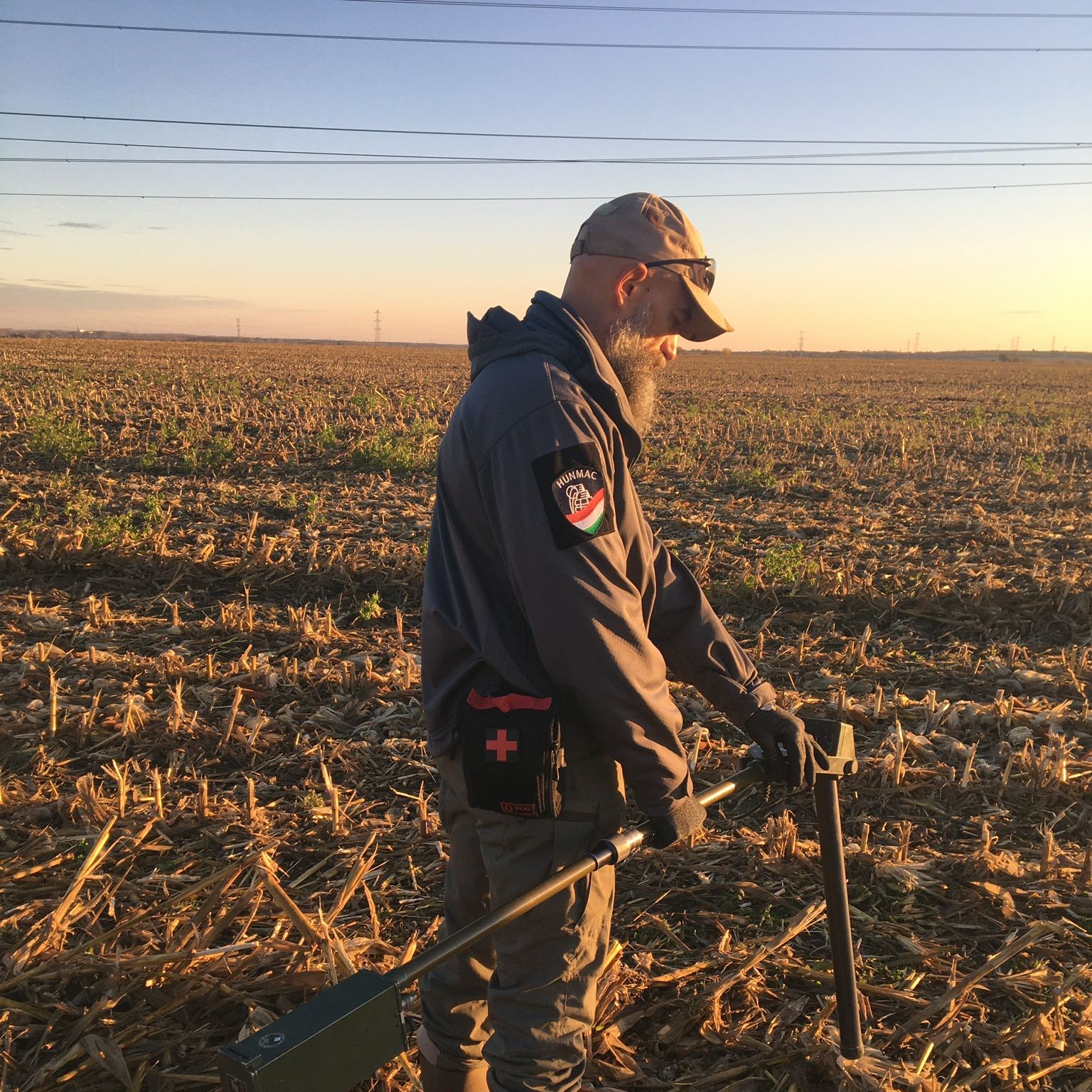 Ukrán EOD operátor csatlakozott a HUNMAC csapatához