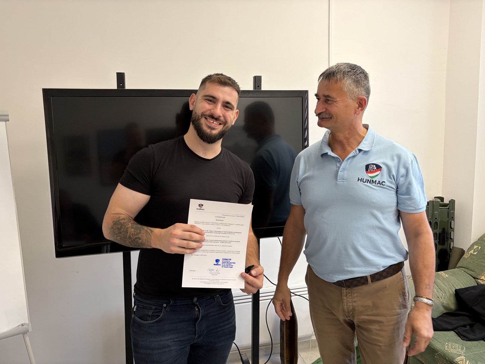 Sikeres EORE alapszintű képzés a HUNMAC-QC szervezésében